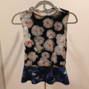 Zara floral top